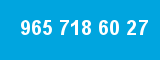 965 718 60 27 965 718 60 27
